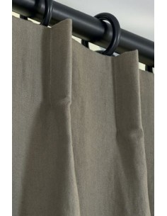 Rideau plis piqués flamands