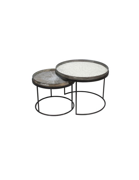 Set de tables basses à plateaux