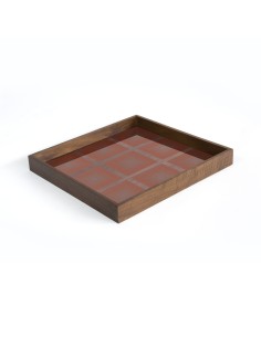 Plateau en verre Squares 2