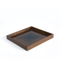 Plateau en verre Squares 2