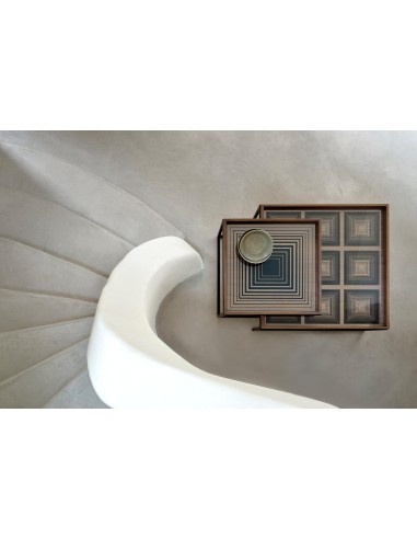 Plateau en verre Squares