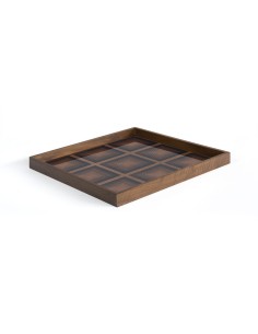 Plateau en verre Squares 2
