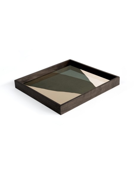 Plateau en verre Wabi Sabi