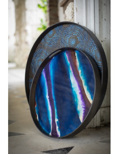 Plateau en bois Beads