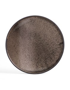 Plateau en miroir Aged