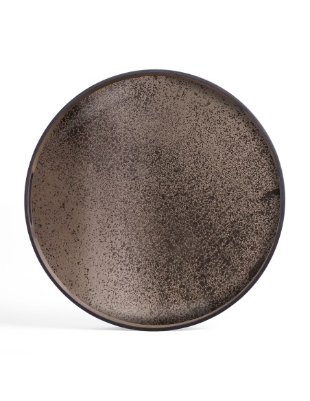 Plateau en miroir Aged
