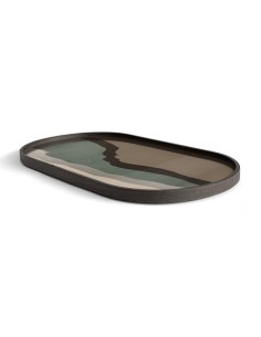 Plateau en verre Wabi Sabi 2
