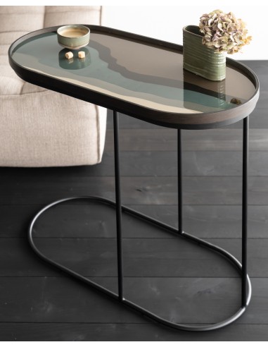 Plateau en verre Wabi Sabi