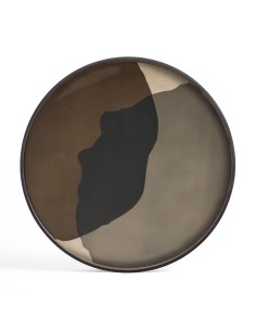 Plateau en verre Combined Dots 2