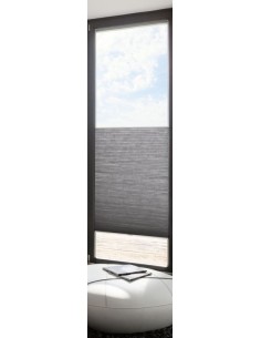 Store plissé en tissu