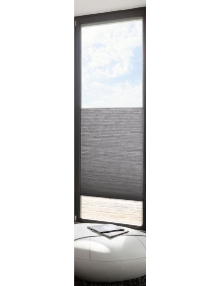 Store plissé en tissu