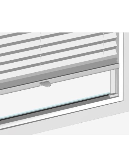 Store plissé en tissu